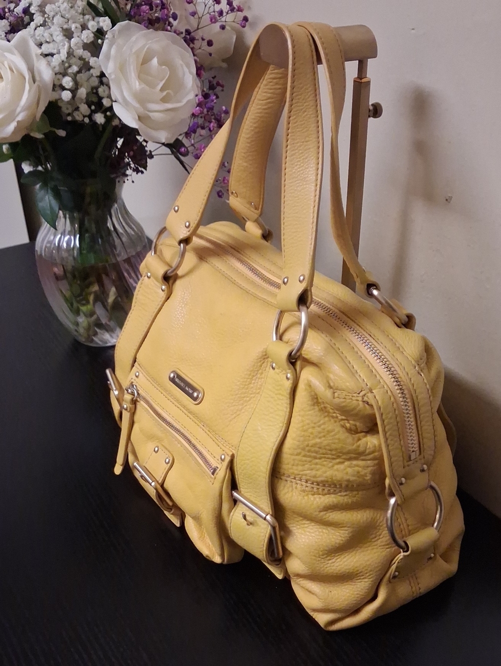 Michael Kors Pebbled Leather Utility Bag - Picture 4 of 13